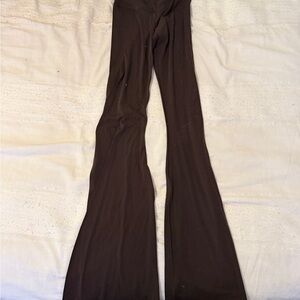Women's Brown Flared Pants